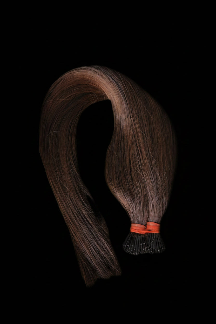 Prestige Keratin Extensions – "Couture" Selection Natural Hair & Cashmere